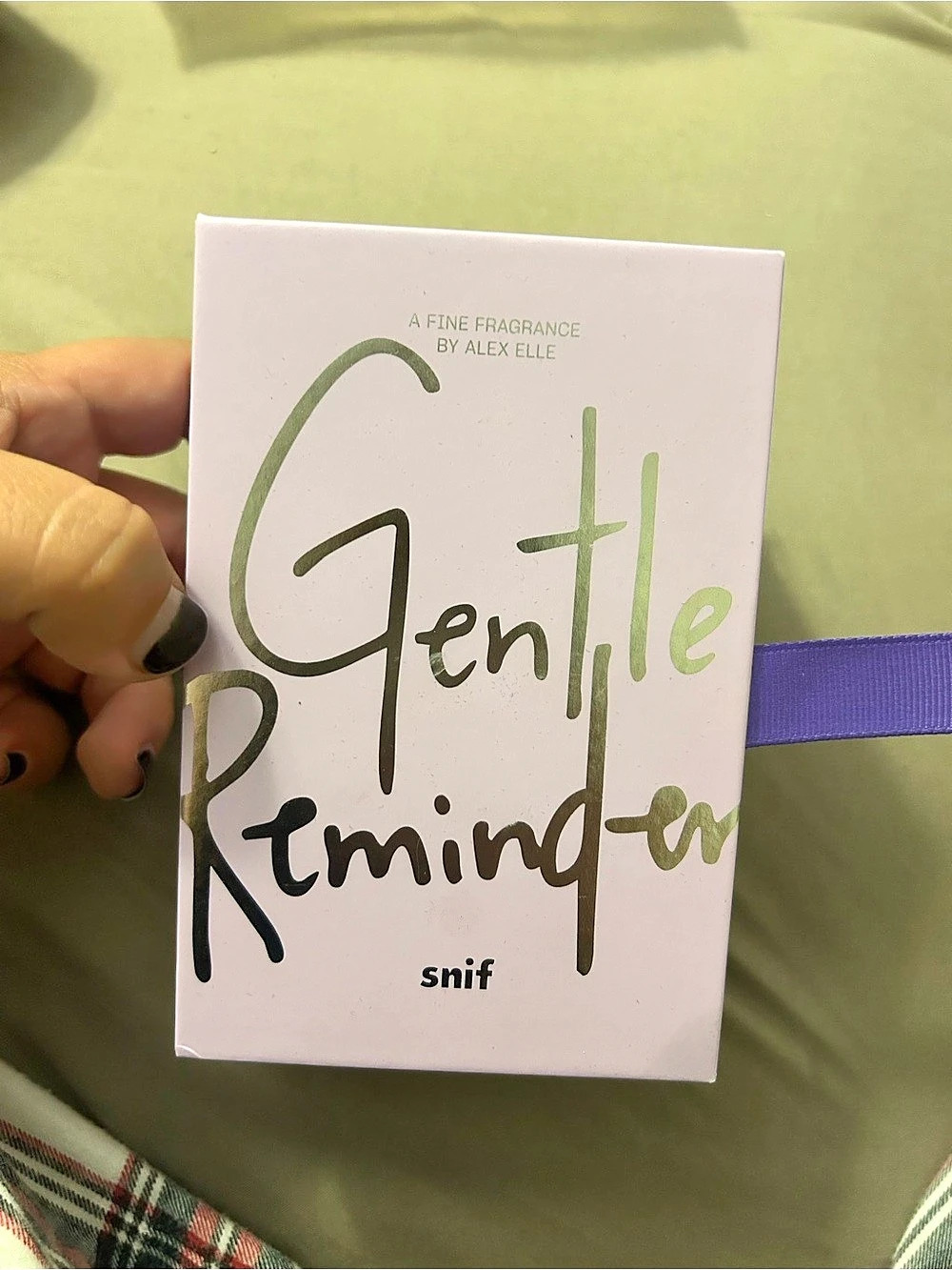 Snif Gentle Remainder Fragrance Gift Set in Pink & Purple NWT